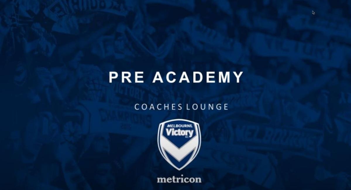 Pre Academy Coaches Lounge - Goalkeeping Edition by Melbourne Victory FC