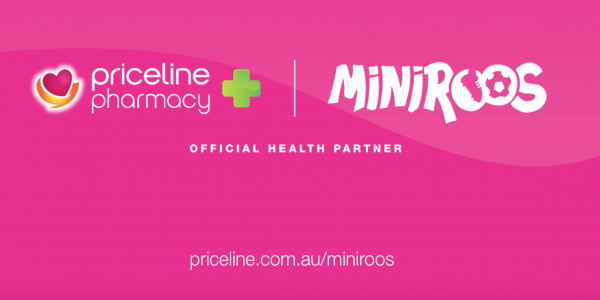 Priceline Pharmacy says thanks to parents of the MiniRoos